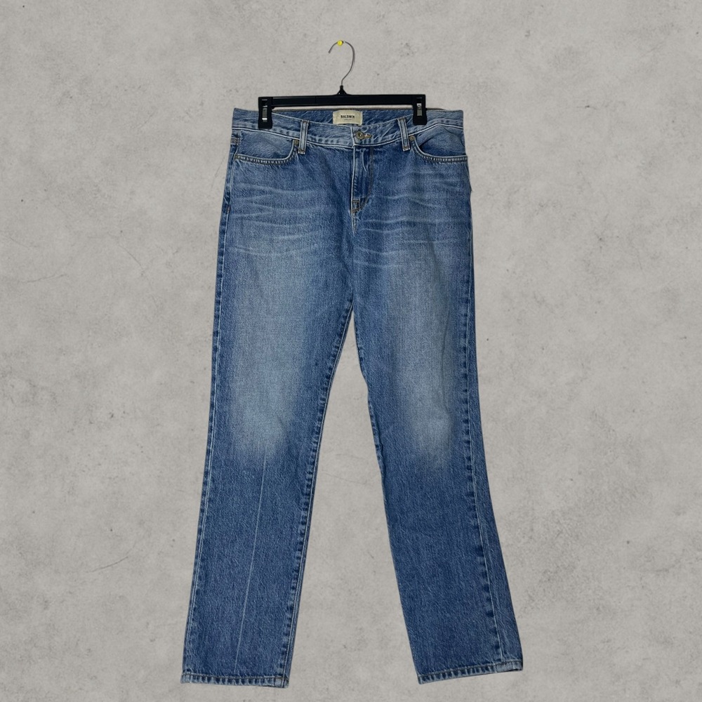 Baldwin Kansas City Kennedy Low Rise Boyfriend Jeans Medium Wash Size 29 USA